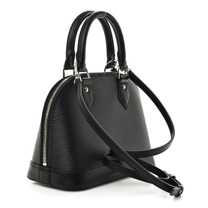 Louis Vuitton Epi Alma BB Black 3 of 9