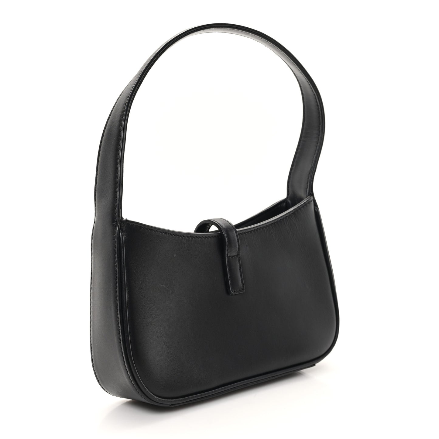 Smooth Calfskin Le 5 A 7 Mini Hobo Black