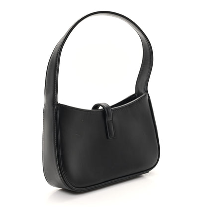 Saint Laurent Smooth Calfskin Le 5 A 7 Mini Hobo Black 2 of 10