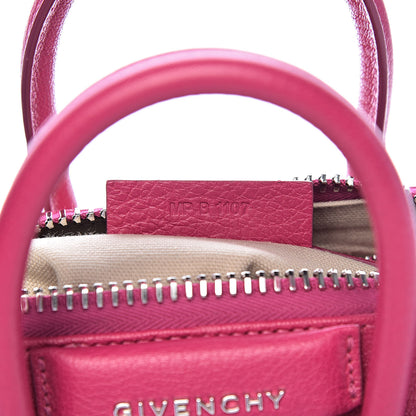 Givenchy Sugar Goatskin Mini Antigona Fushia 7 of 10
