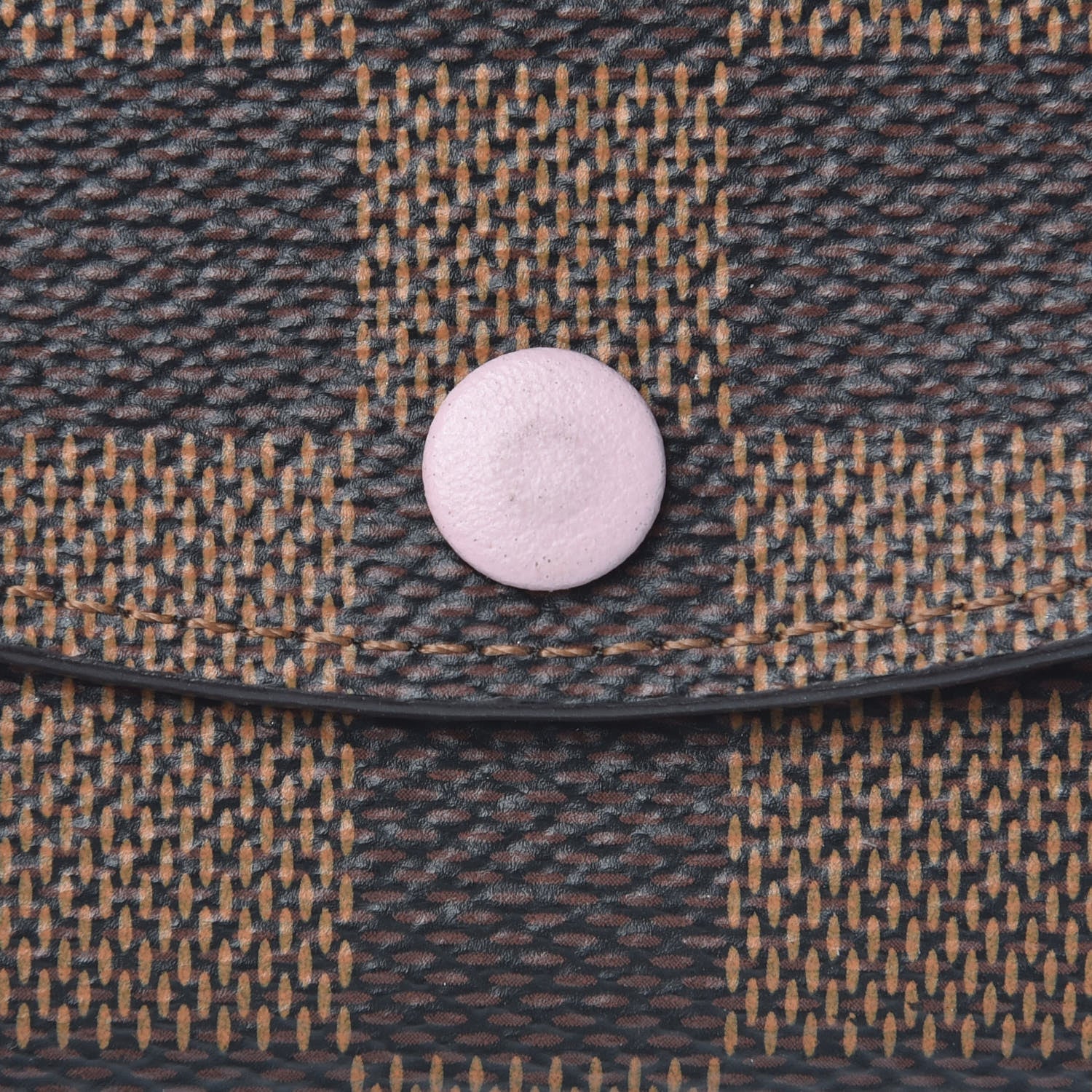 Louis Vuitton Damier Ebene Rosalie Coin Purse Rose Ballerine 8 of 9