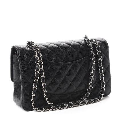 Chanel Caviar Quilted Medium Double Flap Black 3 of 11