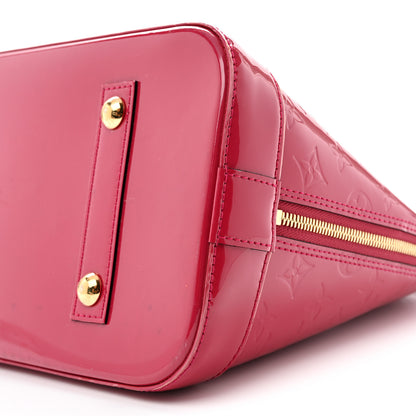 Louis Vuitton Vernis Alma MM Rose Indien 10 of 14