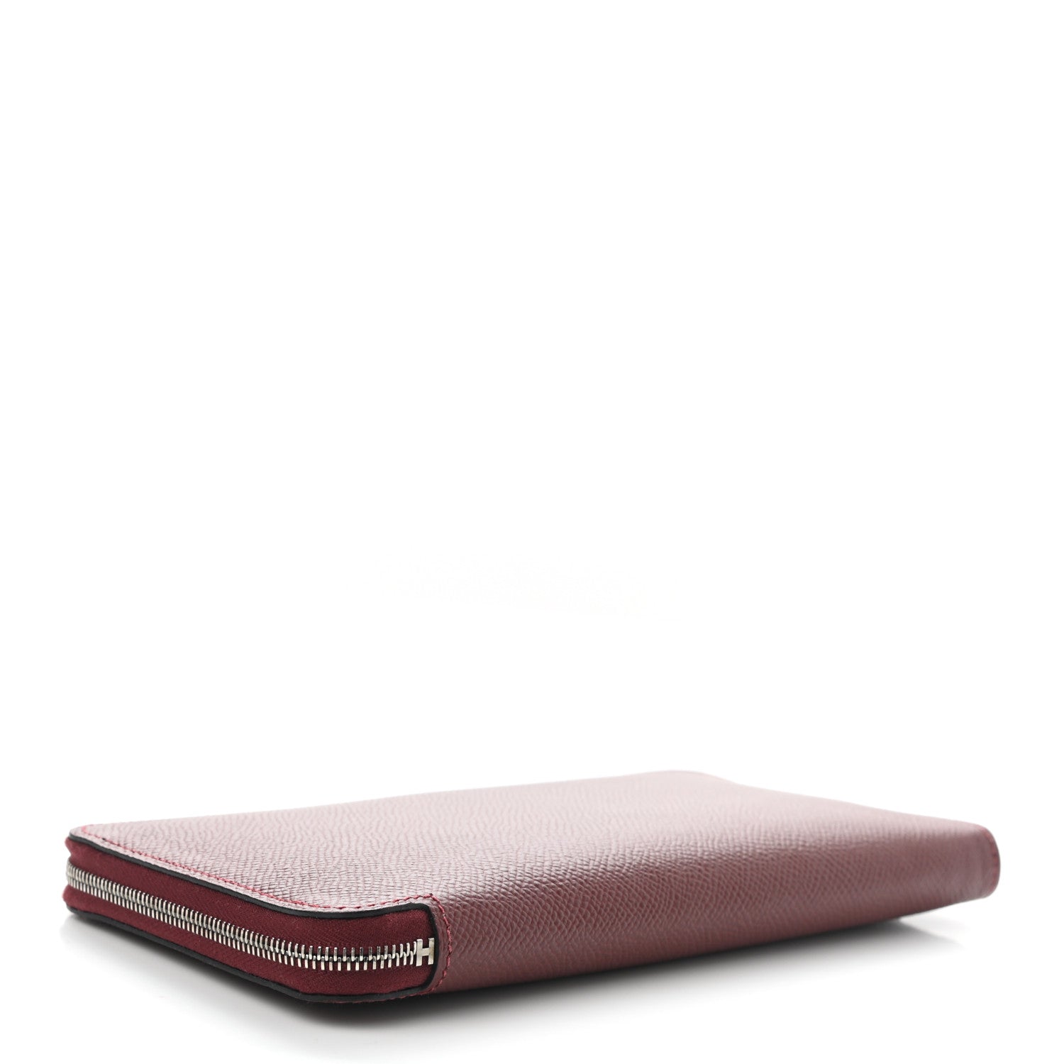 Hermes Epsom Silk'In Wallet Rouge H 4 of 8