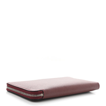 Hermes Epsom Silk'In Wallet Rouge H 4 of 8