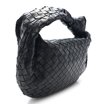 Bottega Veneta Nappa Intrecciato Teen Jodie Hobo Black 2 of 8