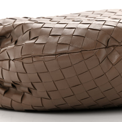 Bottega Veneta Nappa Intrecciato Teen Jodie Hobo Dark Taupe 9 of 10