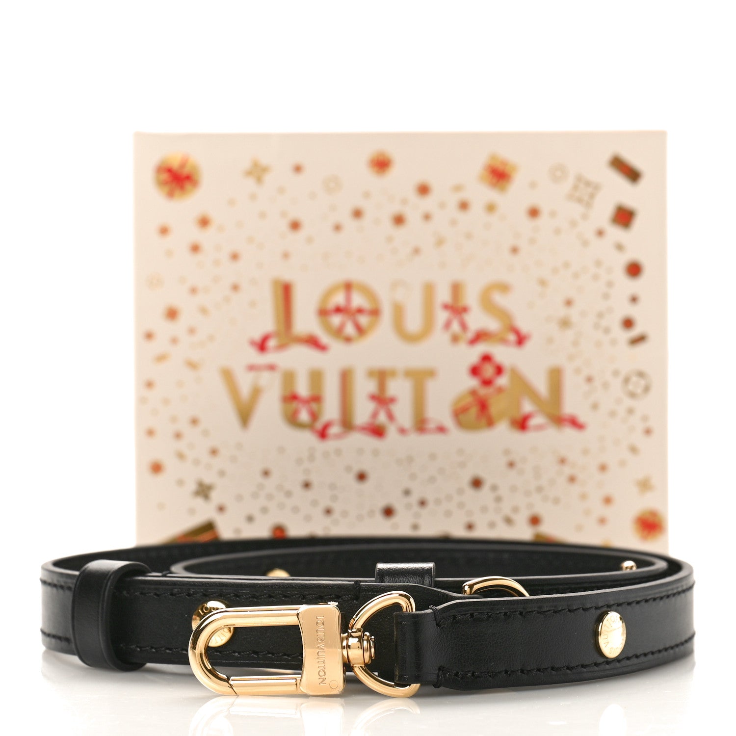 Louis Vuitton Calfskin Boulogne NM Strap Black 4 of 4