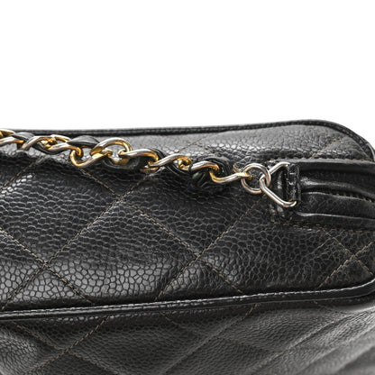 Chanel Caviar Quilted Camera Case Black 14 of 14