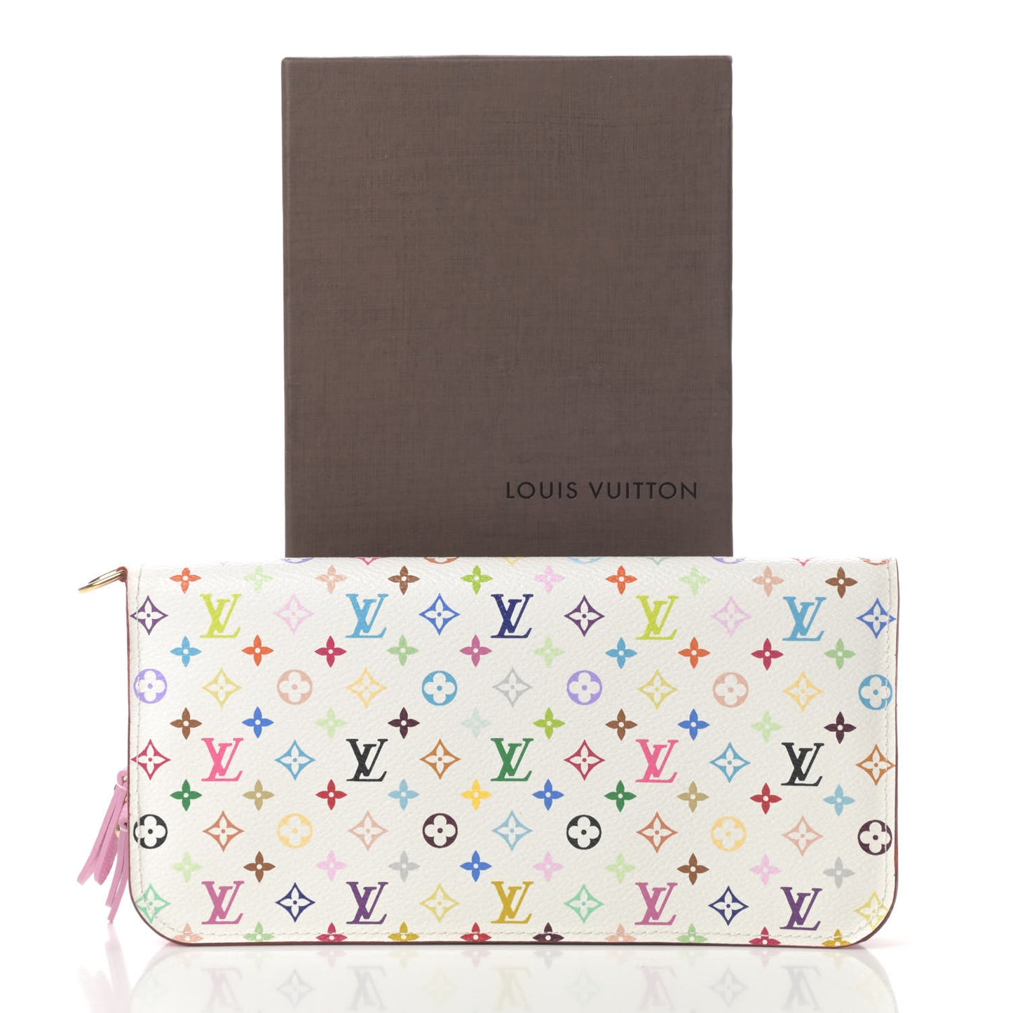 Monogram Multicolor Insolite Wallet White Litchi