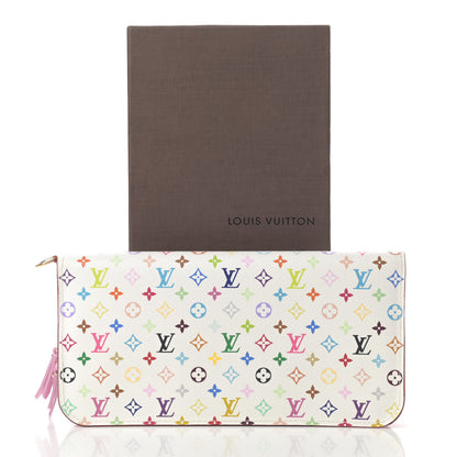 Louis Vuitton Monogram Multicolor Insolite Wallet White Litchi 8 of 8