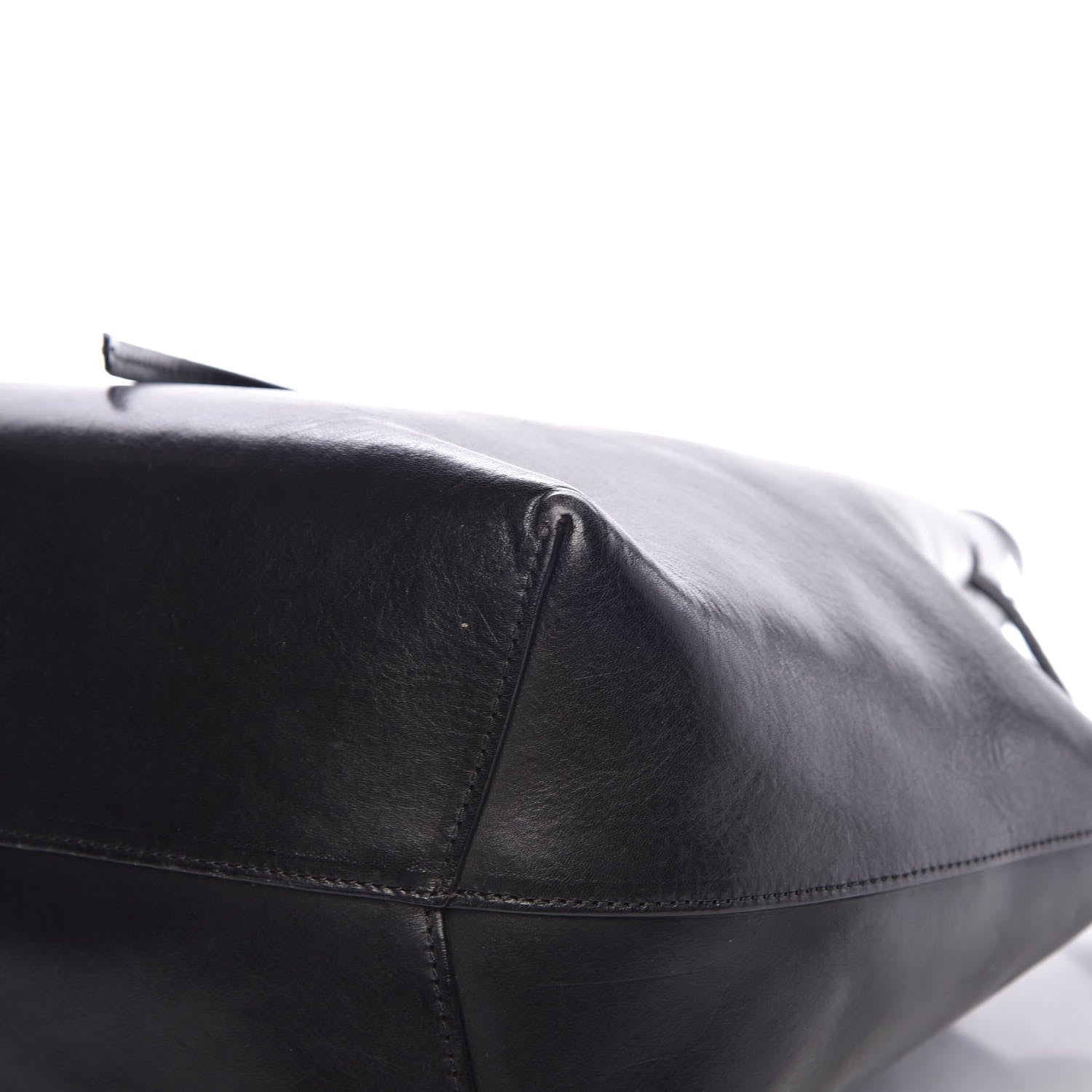 Mansur Gavriel Vegetable Tanned Calfskin Bucket Bag Black 10 of 12