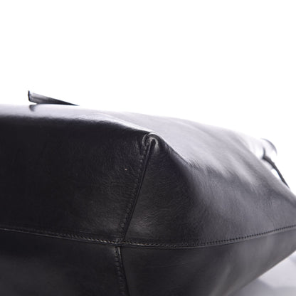 Mansur Gavriel Vegetable Tanned Calfskin Bucket Bag Black 10 of 12