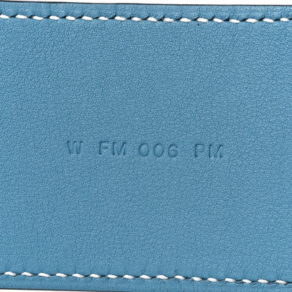 Hermes Swift Epsom Pocket Kelly Shoulder Strap New Blue Jean 5 of 8