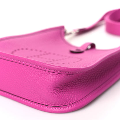 Hermes Taurillon Clemence Evelyne TPM Magnolia 10 of 11