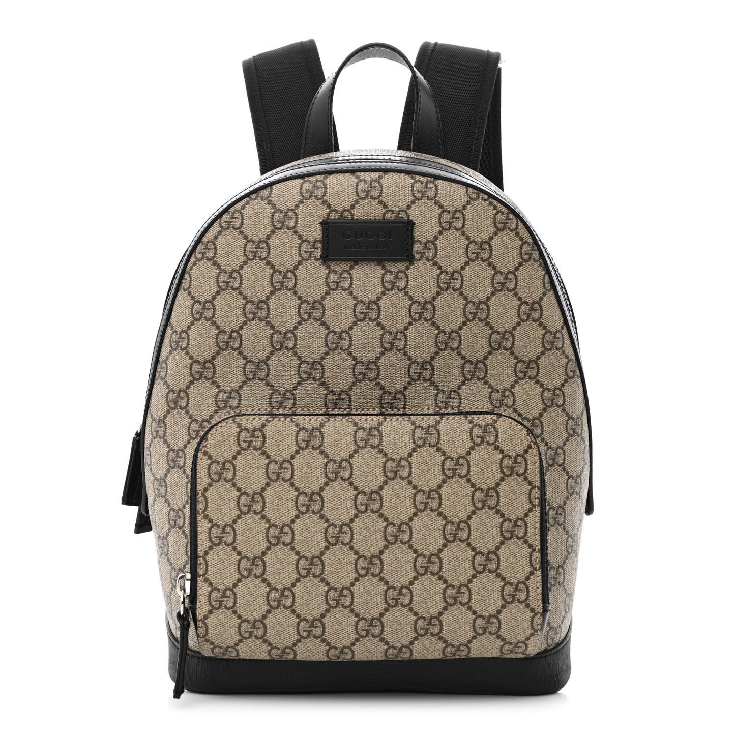 GG Supreme Monogram Small Eden Day Backpack Black