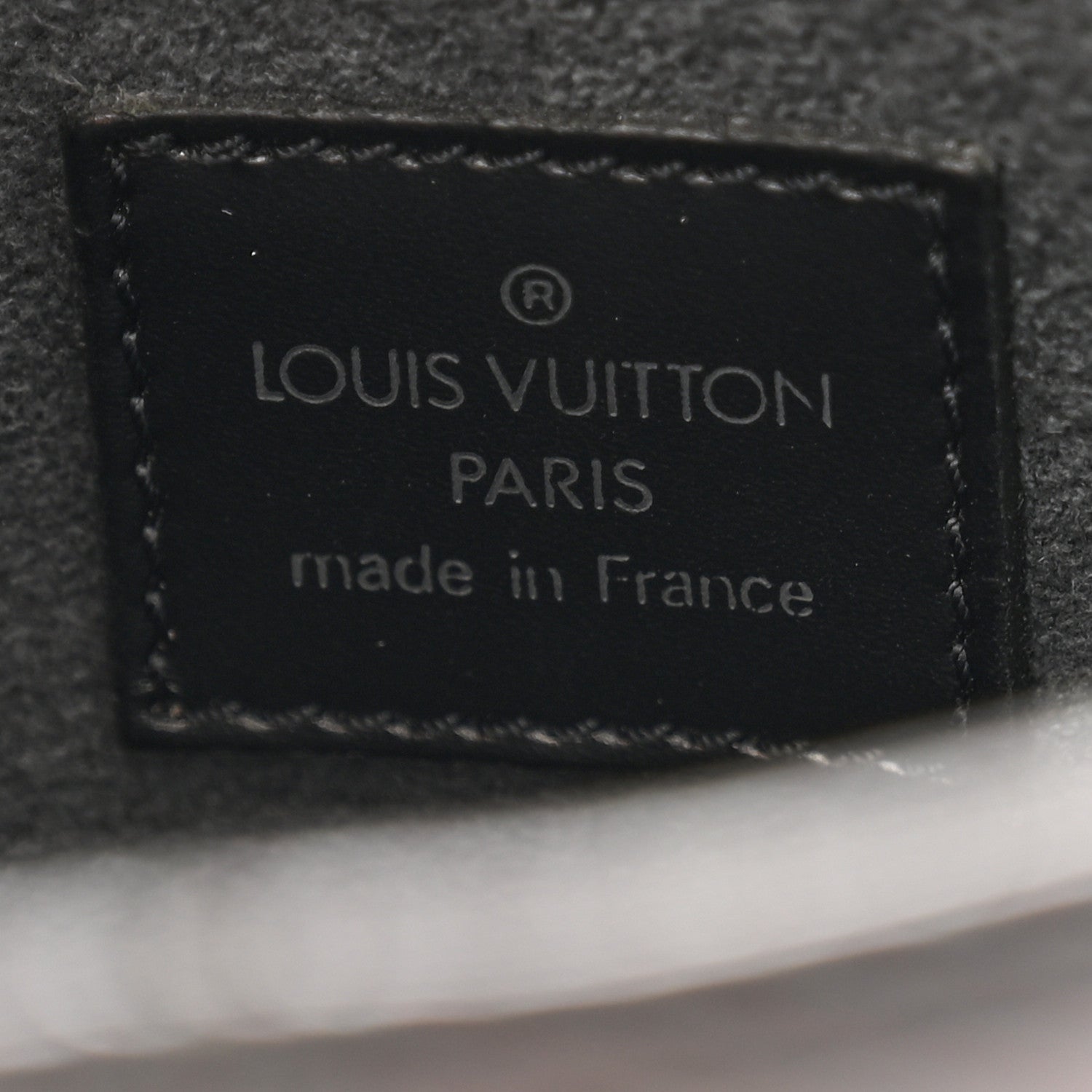 Louis Vuitton Epi Demi Lune Pochette Black 6 of 11