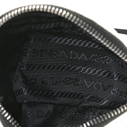 Prada Tessuto Nylon Wrist Pouch White 3 of 5