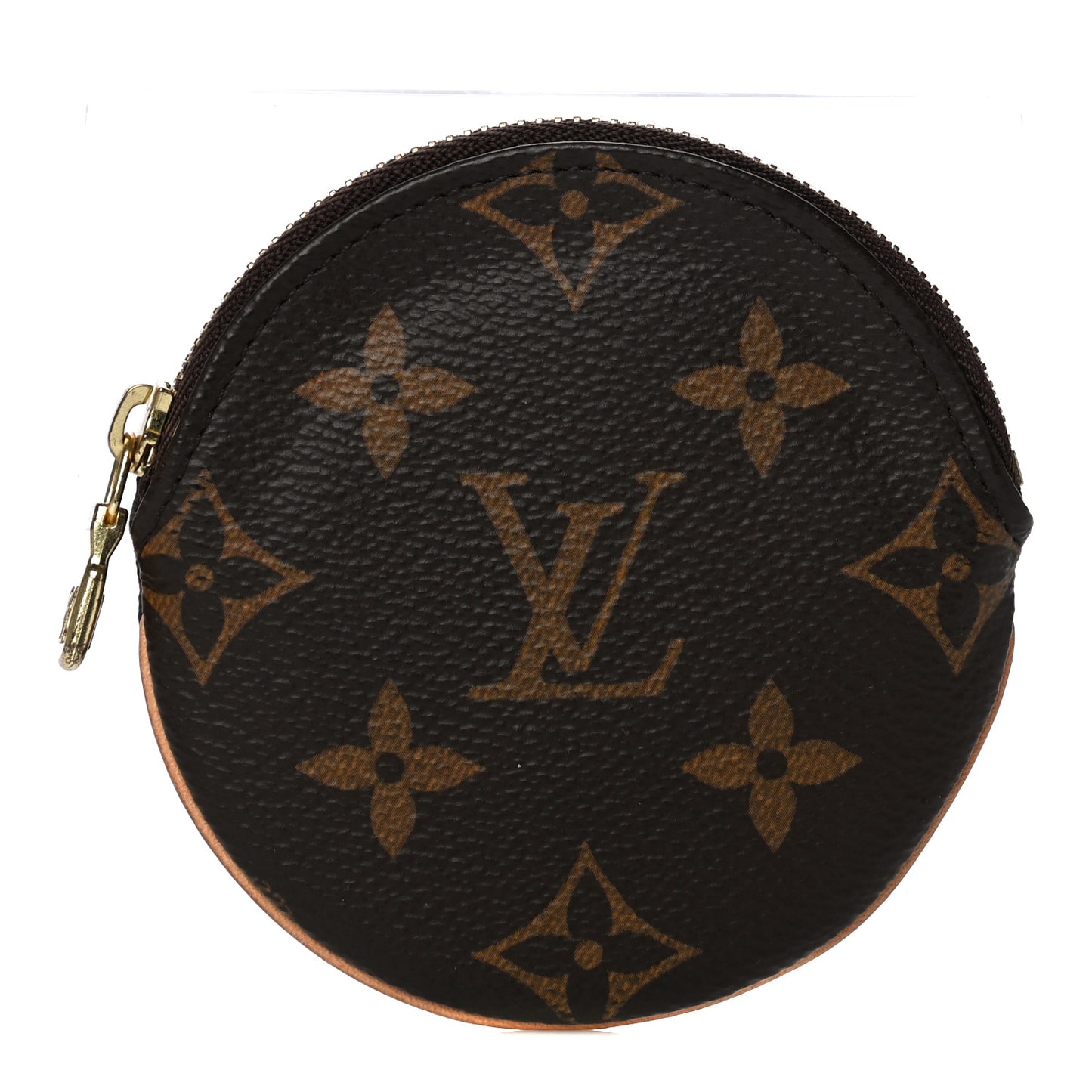 Monogram Round Coin Purse