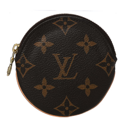 Louis Vuitton Monogram Round Coin Purse 1 of 9
