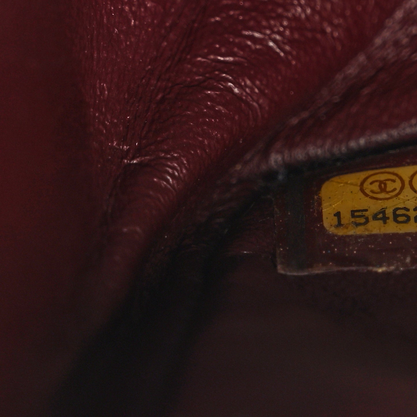 Aged Calfskin Quilted 2.55 Reissue 225 Flap Dark Burgundy