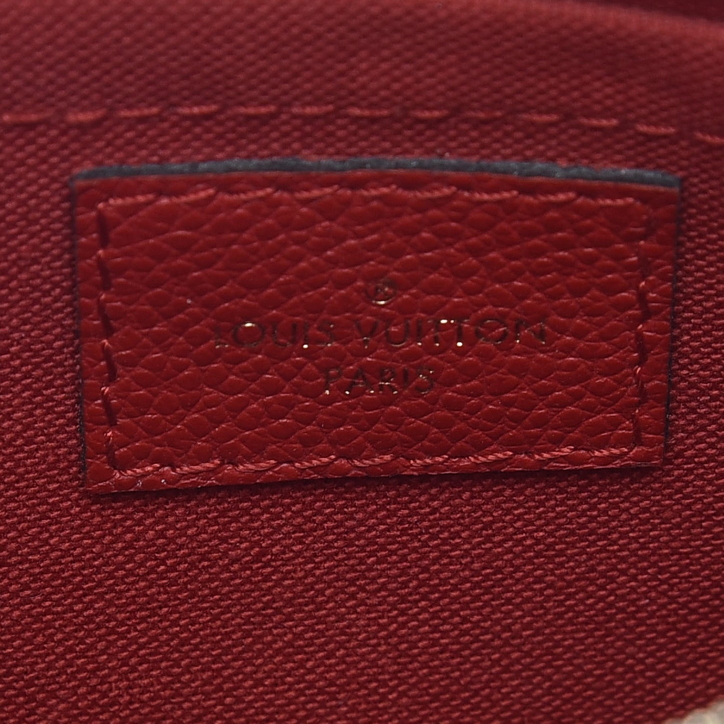 Monogram Pallas Clutch Cherry