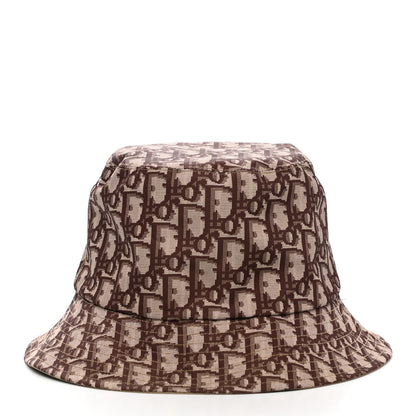 Christian Dior Oblique Reversible Teddy-D Brim Bucket Hat 57 Beige 3 of 15