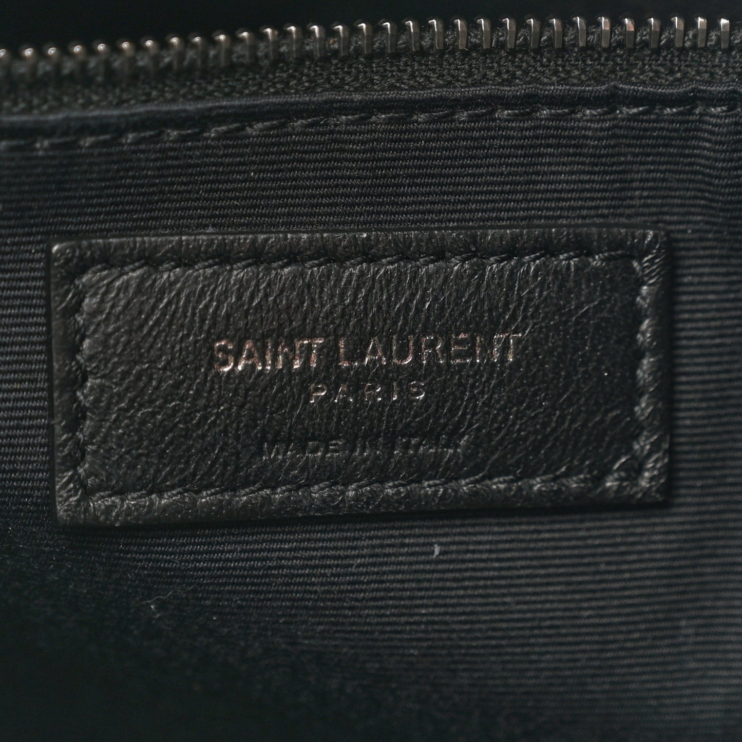 Crinkled Calfskin Matelasse Monogram Large Niki Shopper Tote Dark Smog