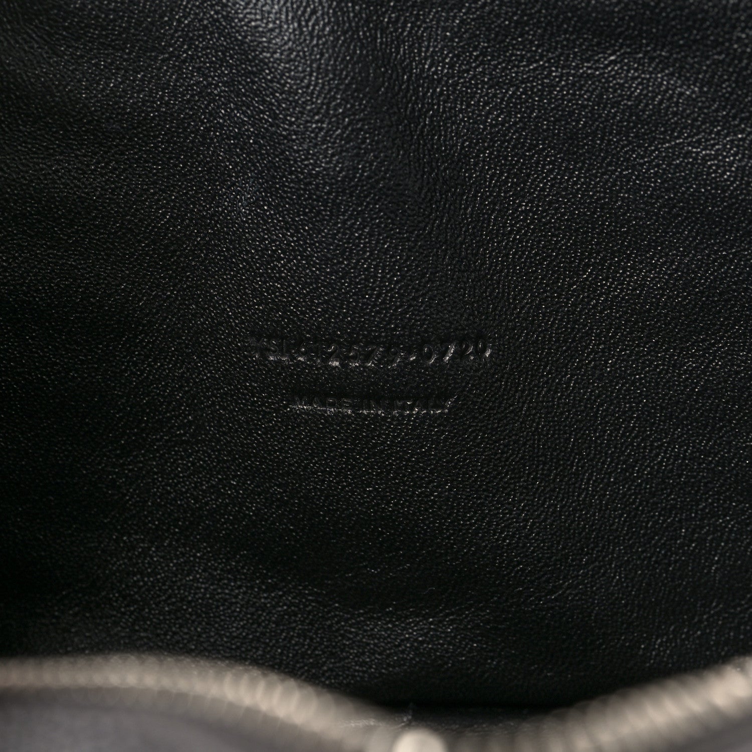 Saint Laurent Grain De Poudre Matelasse Monogram Mini Lou Camera Bag Asphalt 7 of 10