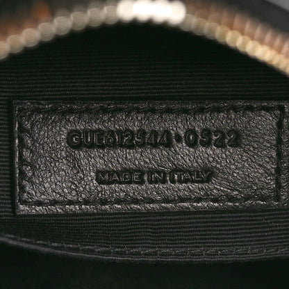 Saint Laurent Calfskin Matelasse Monogram Lou Camera Bag Black 7 of 10