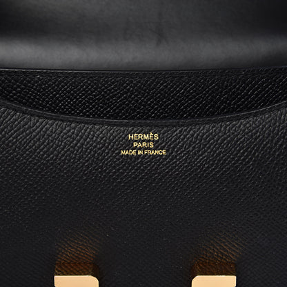 Hermes Epsom Constance 18 Black 6 of 22