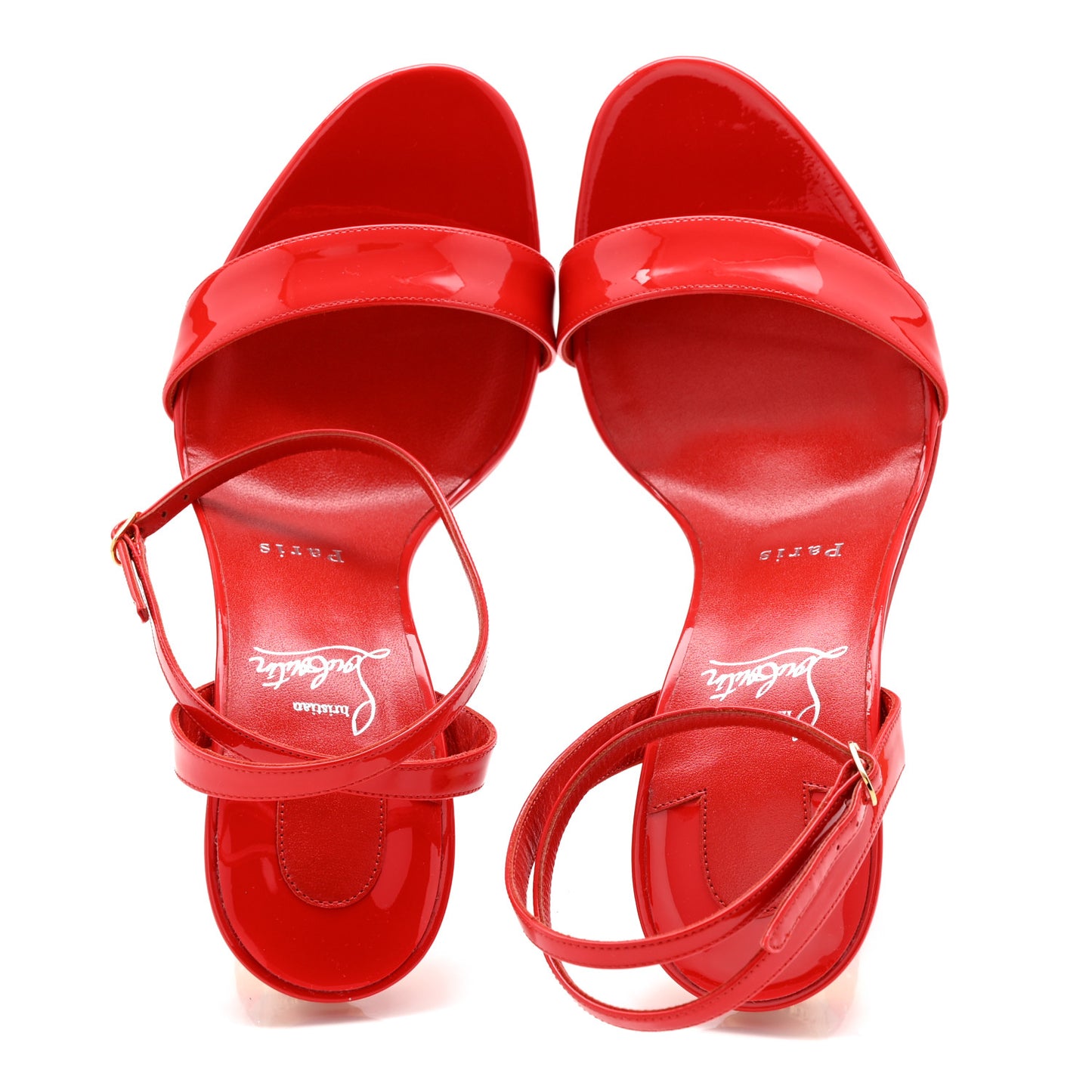 Patent Glossy Lipgloss Queen 100 Sandals 40 Ole
