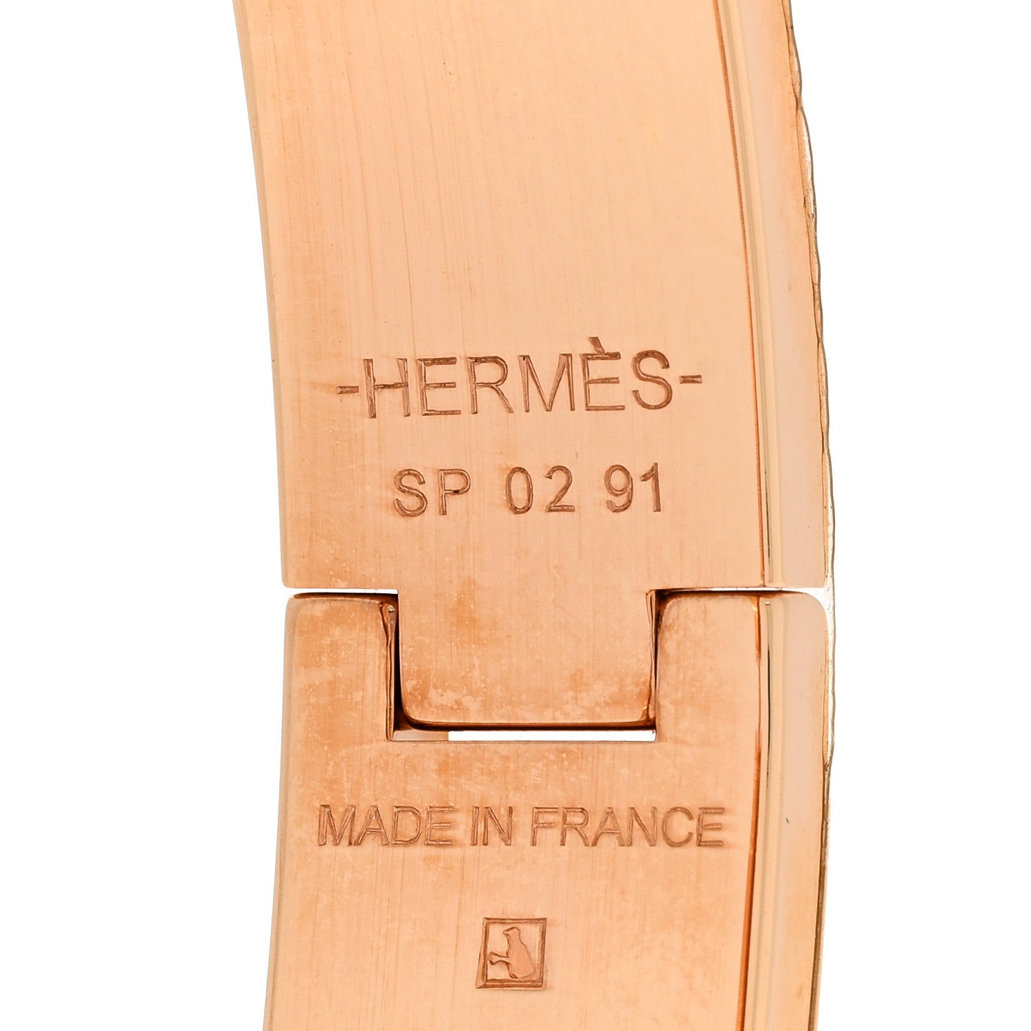 Hermes Enamel Narrow Clic Clac H Bracelet PM Jaune Tennis 4 of 6