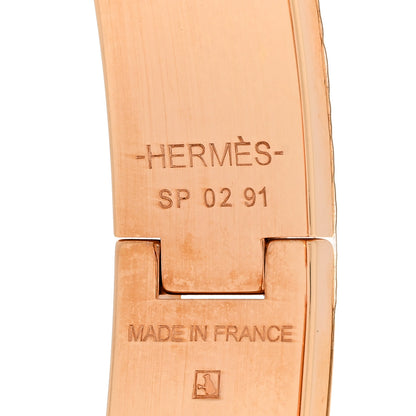 Hermes Enamel Narrow Clic Clac H Bracelet PM Jaune Tennis 4 of 6