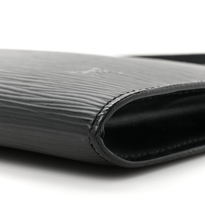 Louis Vuitton Epi Pochette Accessories 24 Black 8 of 10