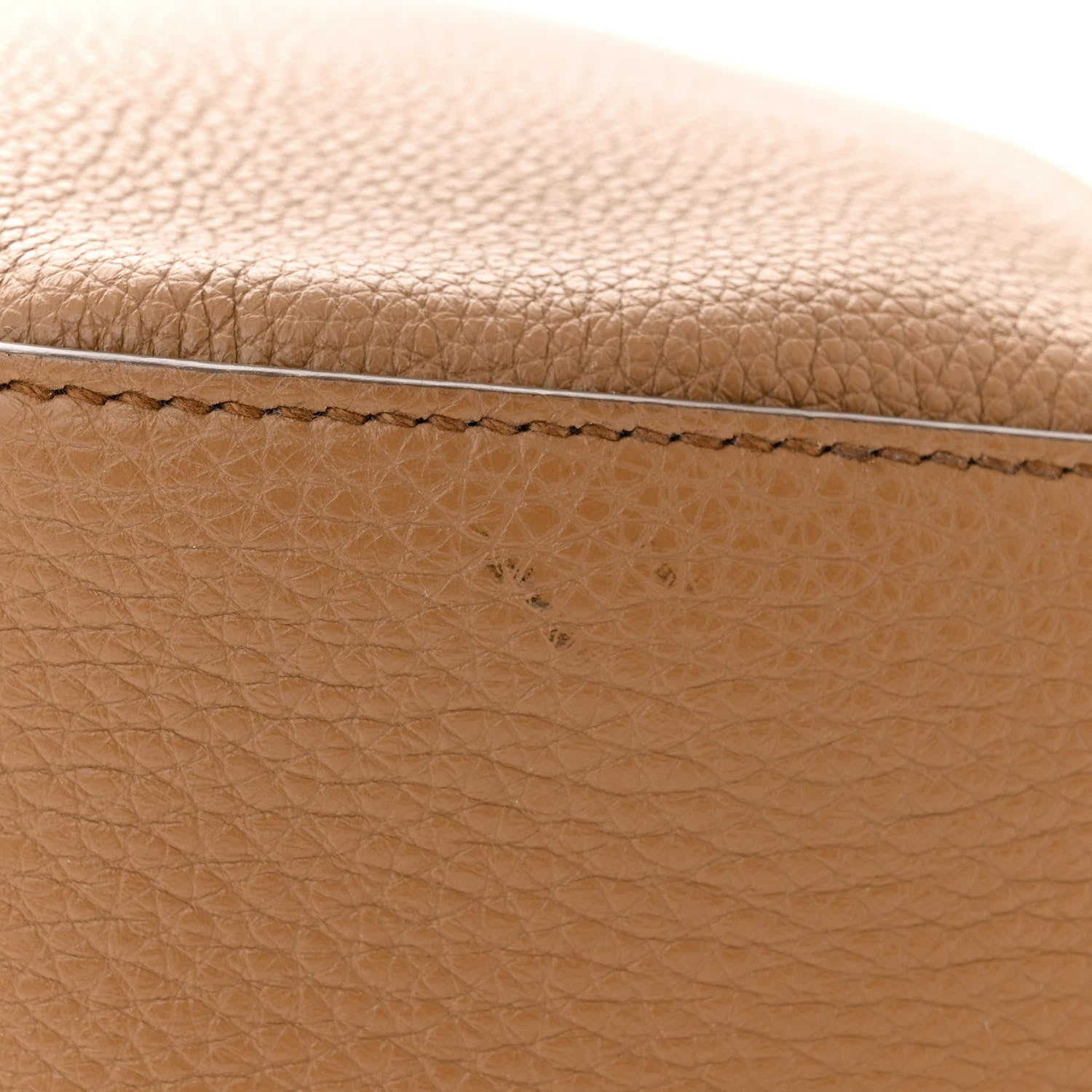 Prada Vitello Daino Soft Large Zippered Messenger Hobo Caramel 11 of 11