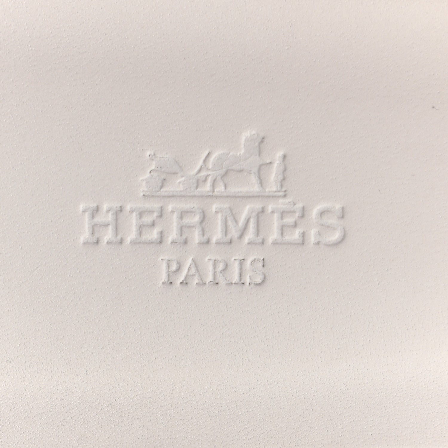 Hermes Box Calfskin Oran Sandals 40.5 White 7 of 8