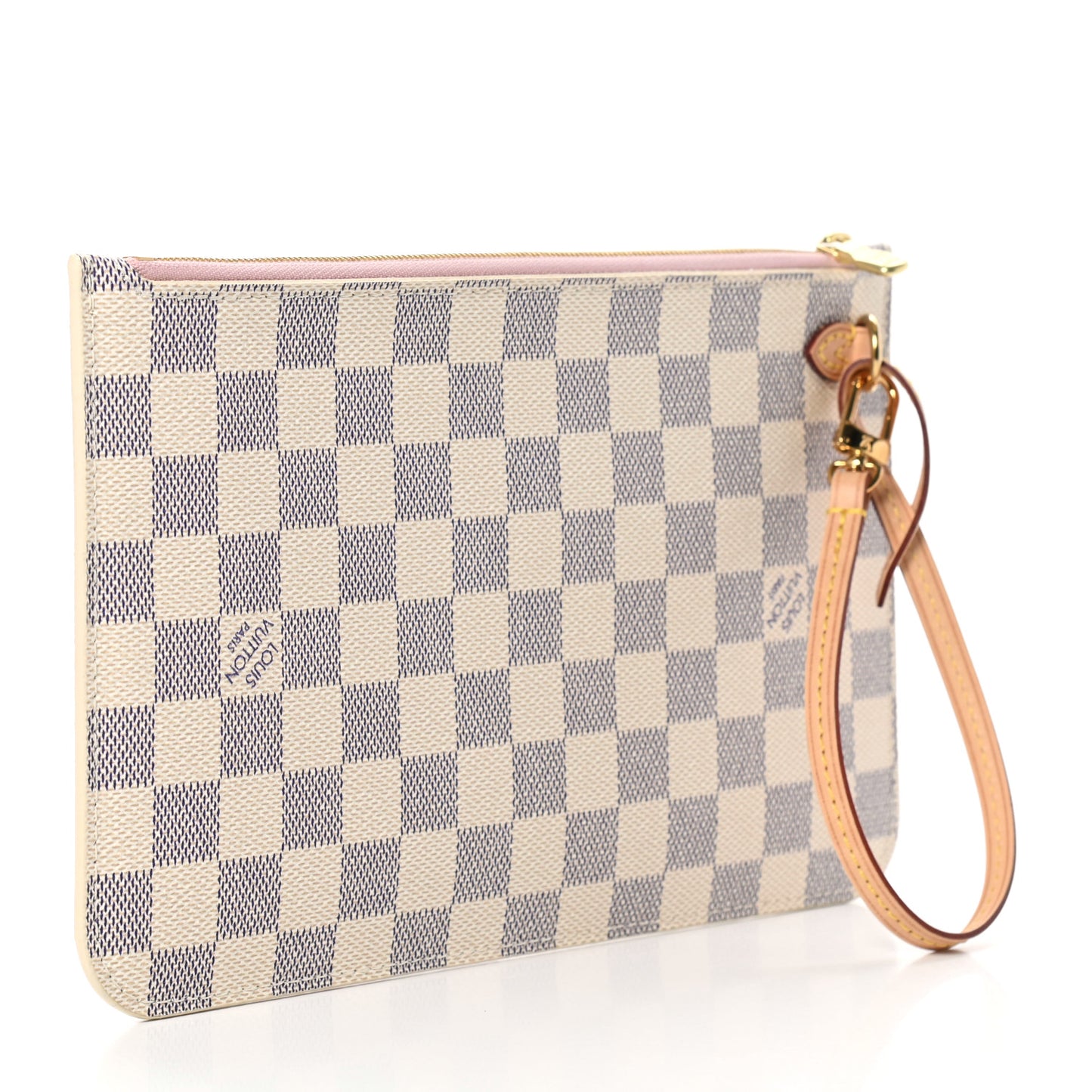 Damier Azur Neverfull MM GM Pochette Rose Ballerine