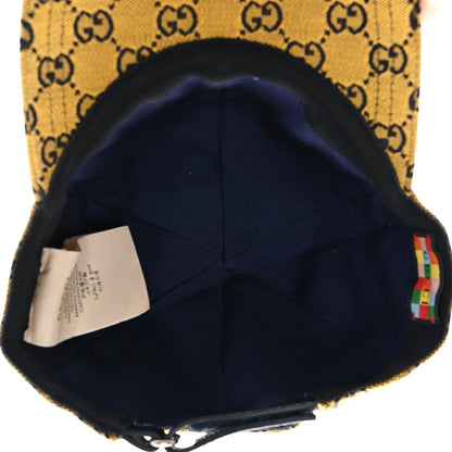 Gucci Monogram Multicolor Baseball Hat S Yellow Blue 7 of 10