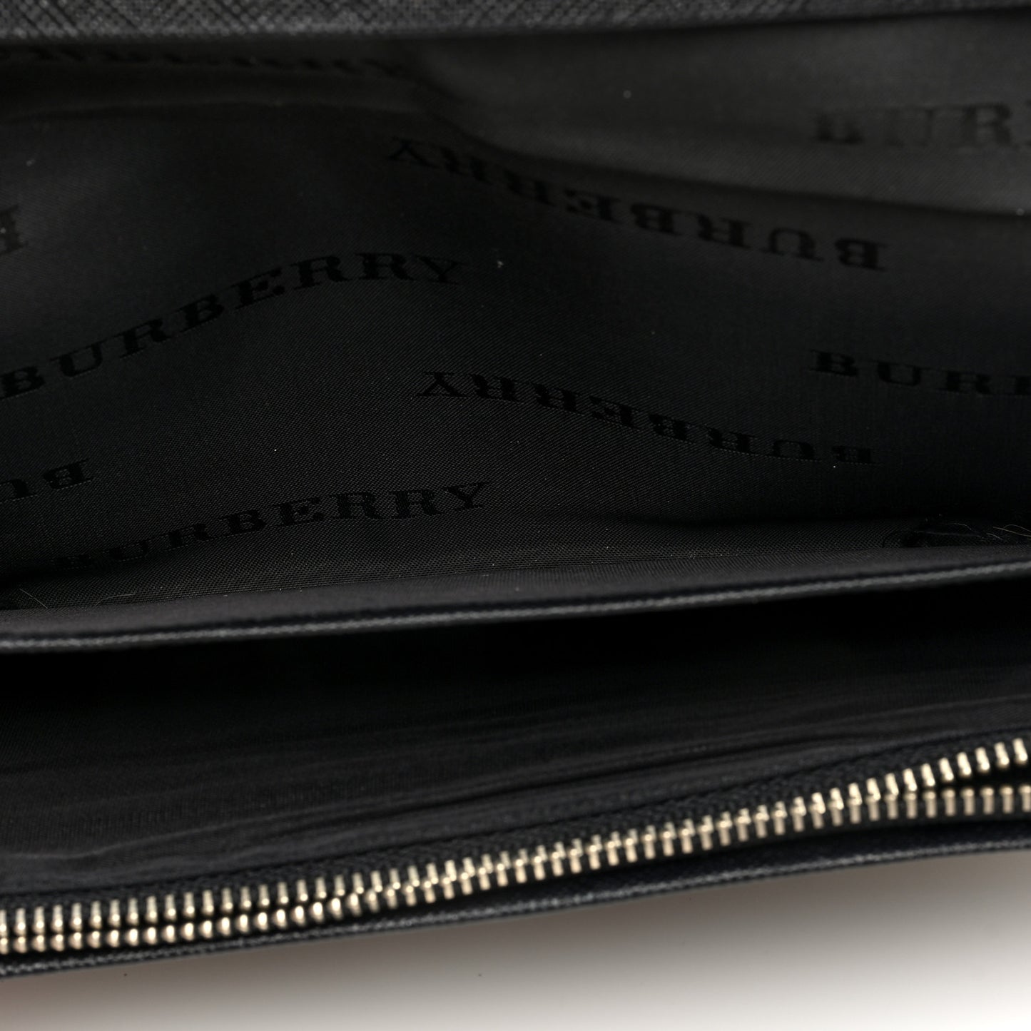 House Check Continental Wallet Black
