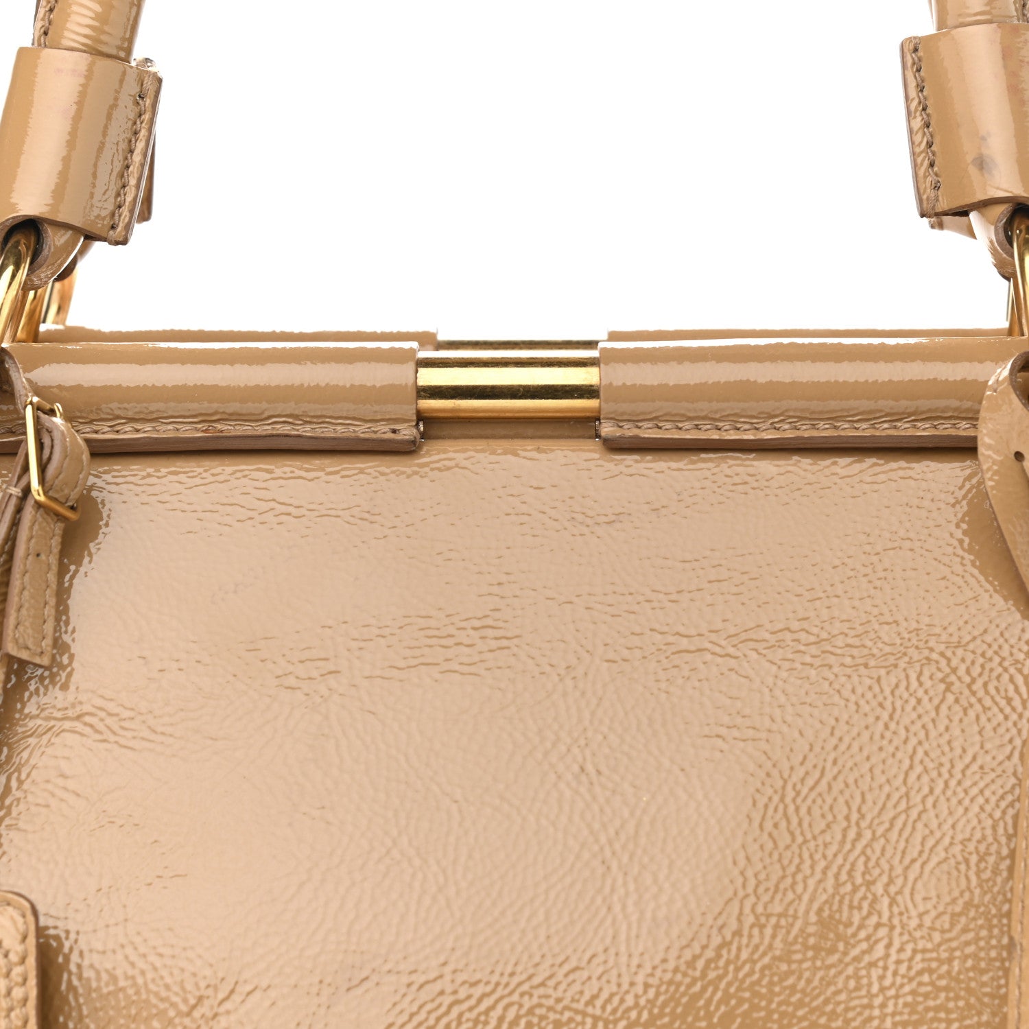 Saint Laurent Patent Medium Majorelle Beige 8 of 27