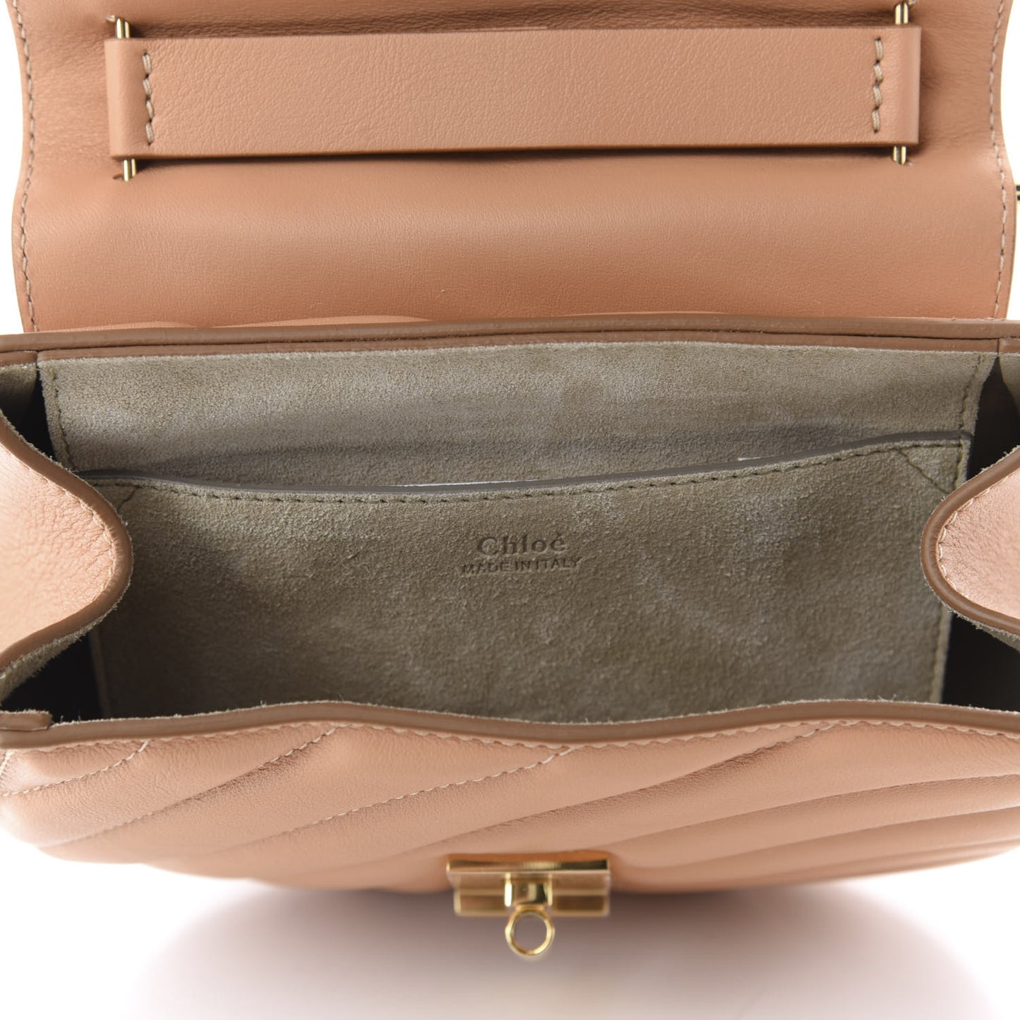 Calfskin Quilted Mini Drew Bijou Shoulder Bag Blushy Pink