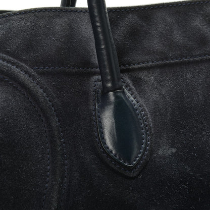 Celine Suede Large Phantom Luggage Midnight 8 of 17