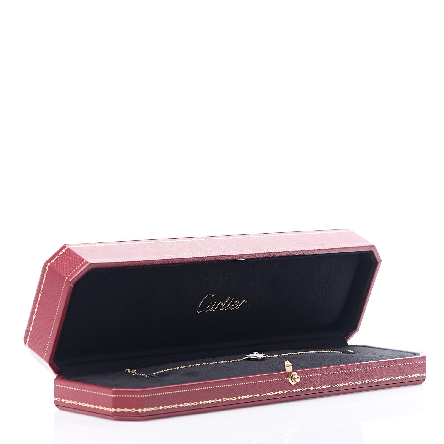 Cartier 18K Yellow Gold Diamond Mother of Pearl Amulette de Cartier Bracelet 6 of 6