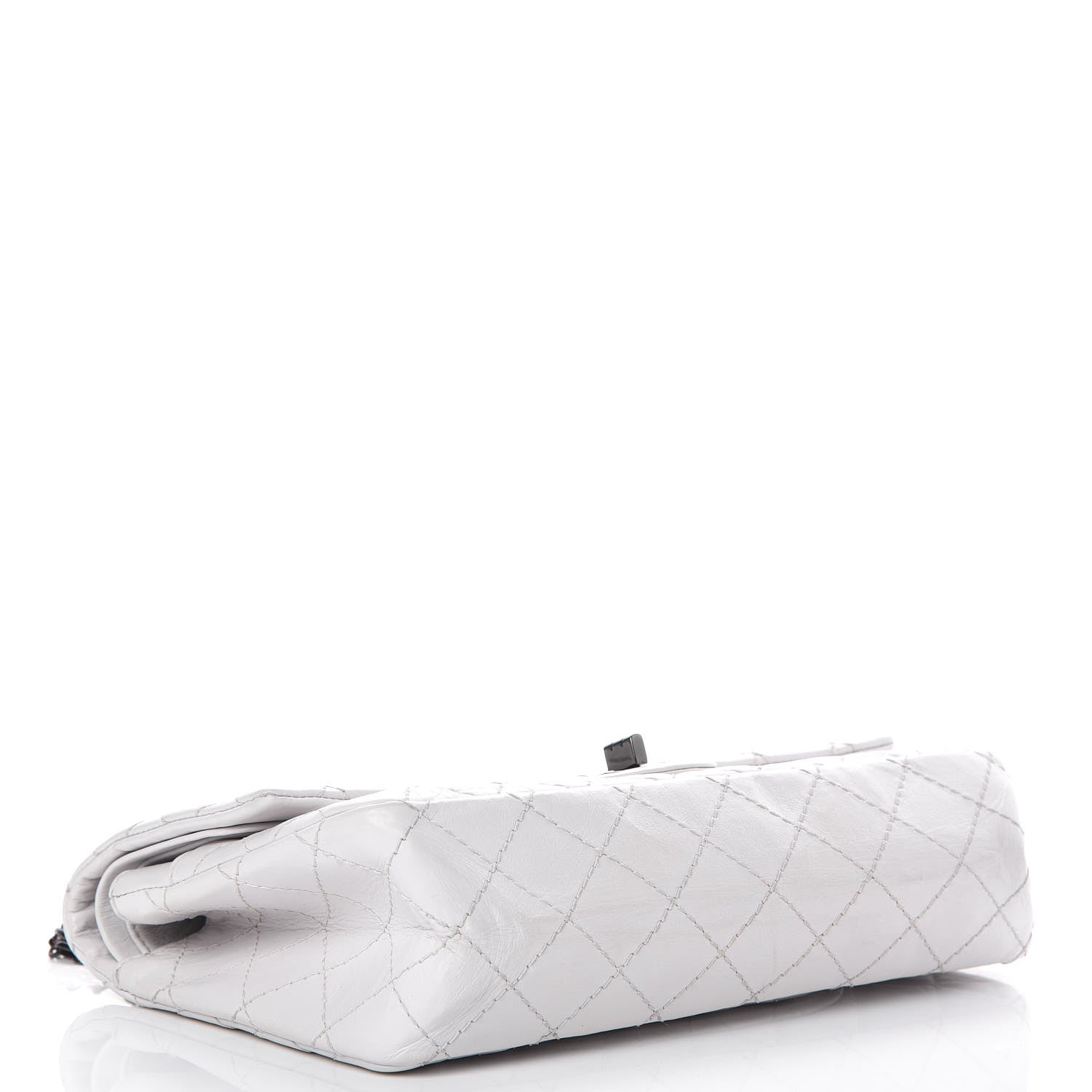 Chanel Aged Calfskin Quilted 2.55 Reissue 225 Flap White 5 of 10