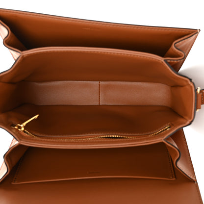 Celine Shiny Calfskin Medium Triomphe Tan 5 of 11