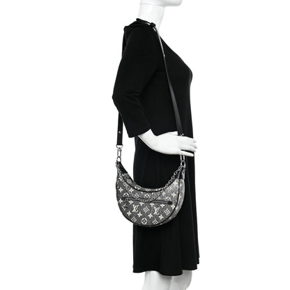 Louis Vuitton Monogram Jacquard Denim Loop Black 2 of 10