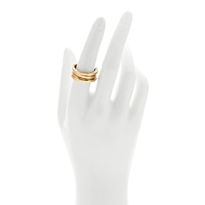 Bulgari 18K Yellow Gold B.Zero1 Three-Band Ring 56 7.5 2 of 4