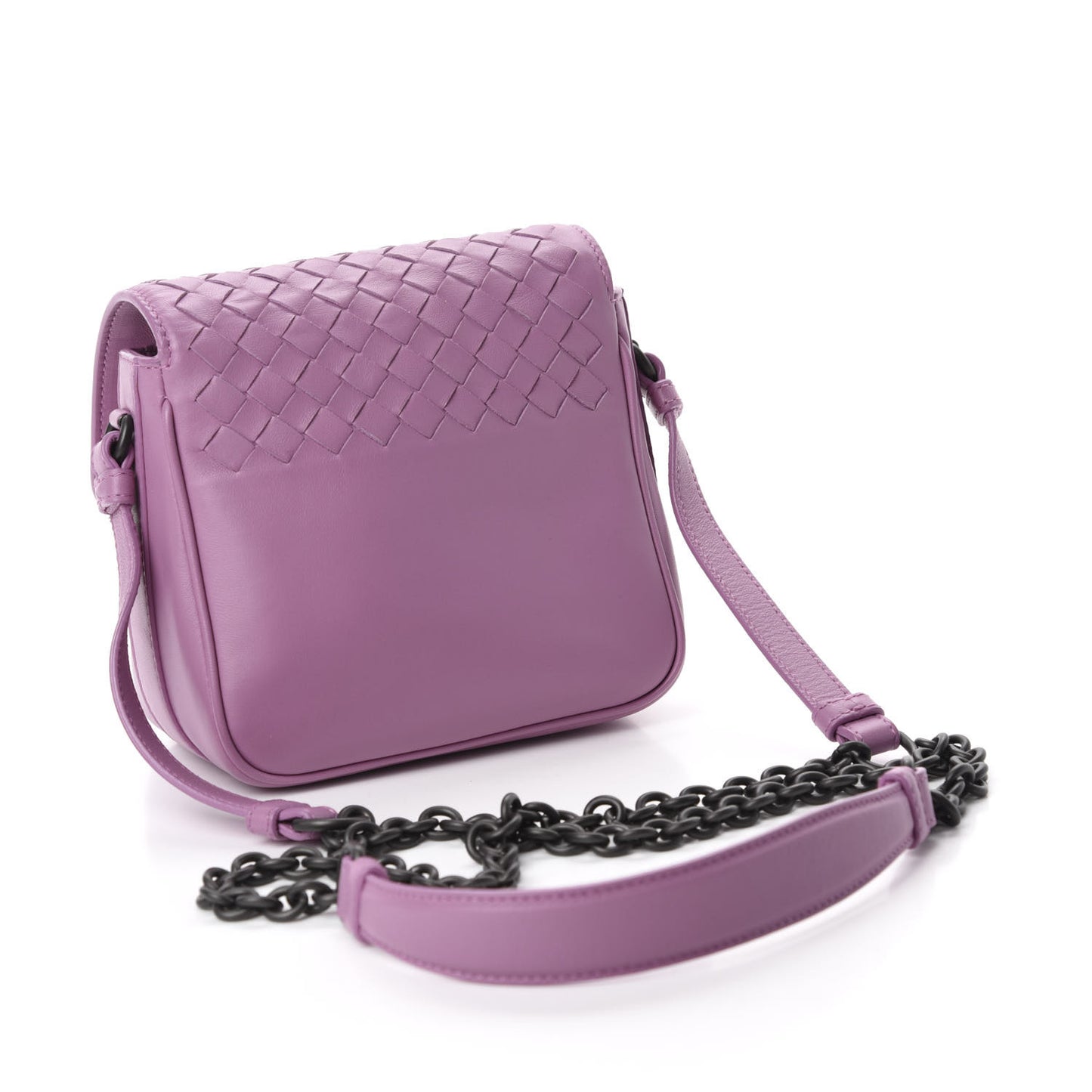 Nappa Intrecciato Mini Crossbody Twilight