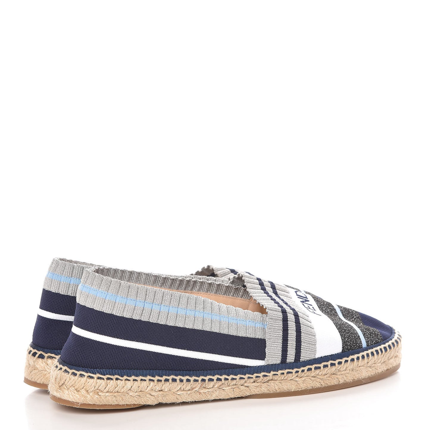 Knit Rockoko Sock Espadrilles 38 Grey